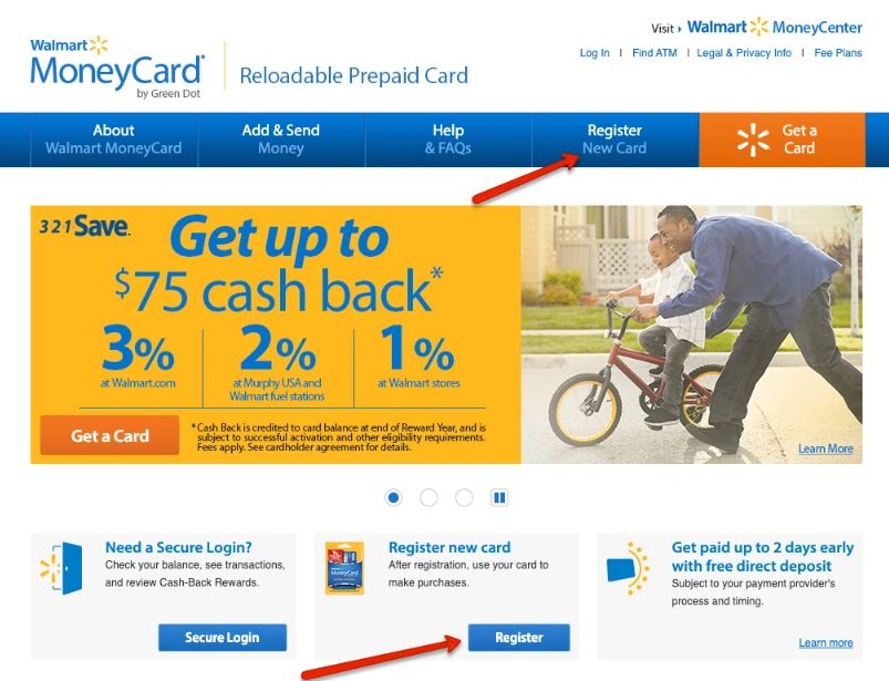 Walmart Money Card Login